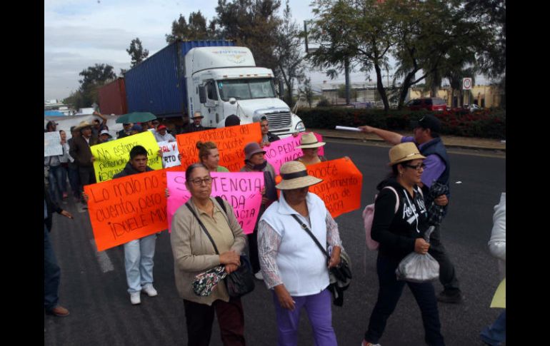 Los ejidatarios demandan desde hace más de un año que se les paguen los terrenos que tomaron de El Zapote. EL INFORMADOR / ARCHIVO