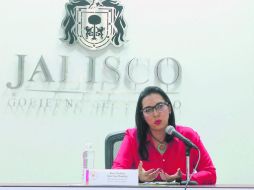 Ana Estela García. La directora general hizo el anuncio de las actividades. EL INFORMADOR / E. Barrera