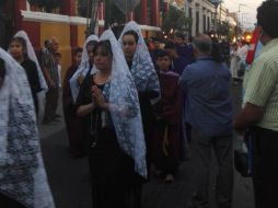 La primera Gran Procesión del Silencio y la Vía Dolorosa será del 6 al 16 de abril en el Barrio de Analco. EL INFORMADOR / V. Arenas