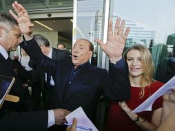 'Siempre seré un aficionado del Milan', dice Silvio Berlusconi. AP / L. Bruno