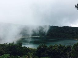 La tarde de este jueves se produjeron dos erupciones  violentas desde las 3:46 pm y se mantuvieron por ocho minutos. NTX / A. Pereda