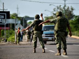 Indifican a ''Pancho Chimal'' responsable de emboscada a convoy militar, donde murieron cinco elementos y diez más resultaron heridos. AFP / ARCHIVO