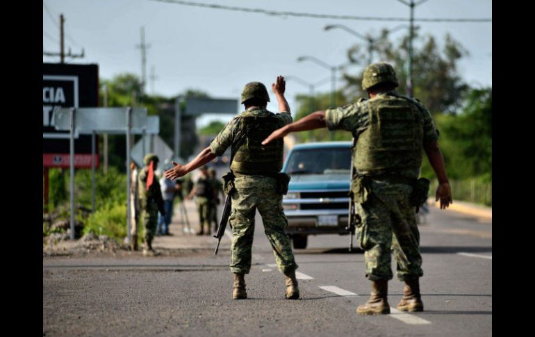 Indifican a ''Pancho Chimal'' responsable de emboscada a convoy militar, donde murieron cinco elementos y diez más resultaron heridos. AFP / ARCHIVO