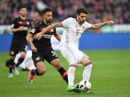 El Bayern también resintió la ausencia de su hombre gol, Robert Lewandowski. AFP / P. Stollarz