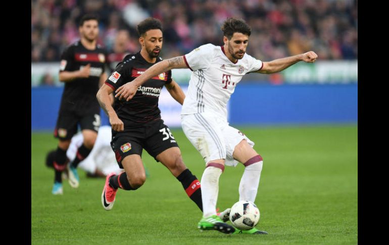 El Bayern también resintió la ausencia de su hombre gol, Robert Lewandowski. AFP / P. Stollarz