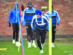 El Leicester se prepara para todo de cara al partido ante el Atlético de Madrid. EFE /