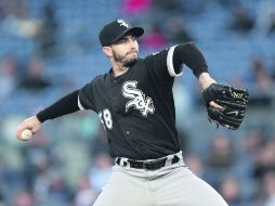 Miguel González tuvo una destacada labor ayer ante los Yankees, y ahora tiene marca de dos ganados y cero derrotas. AP / S. Wenig