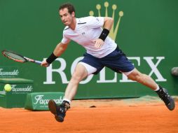 Murray, tres veces semifinalista en Montecarlo, finalizó siendo regular para lograr su victoria número 13 esta temporada. AFP / Y. Coatsaliou