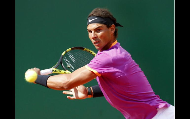 Defensor del título y campeón en nueve ocasiones de este Masters, Rafa se enfrentará en octavos con el alemán Alexander Zverev. EFE / S. Nogier