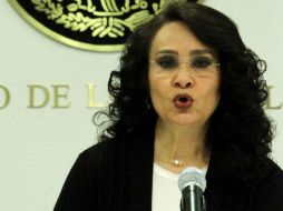 Dolores Padierna Luna señala que hay tácticas dilatorias que fueron una estratagema. NTX / ARCHIVO