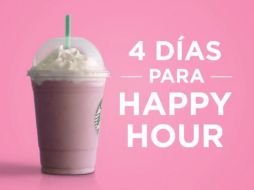 La promoción tendrá vigencia del 25 de abril al 7 de mayo de 2017, de las 15:00 a las 17:00 horas. TWITTER / @StarbucksMex