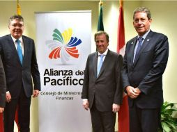 José Antonio Meade sostuvo un encuentro con sus homólogos de la Alianza del Pacífico, integrado por Chile, Colombia, México y Perú. TWITTER / @JoseAMeadeK