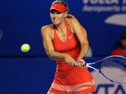 Sharapova ha ganado 10 torneos WTA en su carrera y fue finalista del Abierto de Estados Unidos en 2015. NTX / ARCHIVO