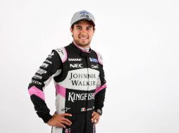 Checo Pérez corre por cuarta temporada consecutiva con la escudería Force India, con la cual ha obtenido cuatro podios. ESPECIAL / Sahara Force India