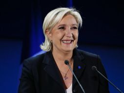 De acuerdo con datos provisionales, Le Pen se habría clasificado en segundo lugar con un 21.8 por ciento de los votos. EFE / I. Langsdon