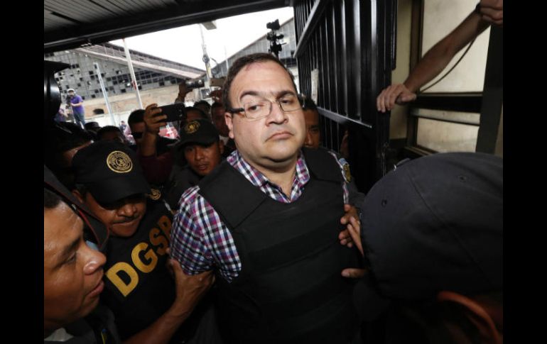 Javier Duarte fue detenido hace una semana en Guatemala. SUN / ARCHIVO