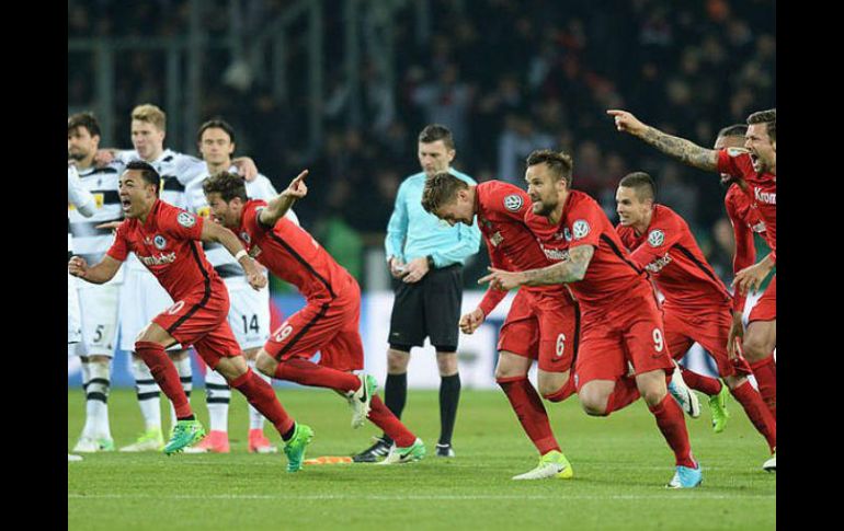 Las Águilas enfrentarán en la final al vencedor del duelo entre Bayern Munich y Borussia Dortmund. TWITTER / @Eintracht