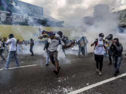 La Eurocámara condenó la 'brutal represión' contra los manifestantes en las concentraciones de las últimas semanas. AFP / J. Barreto