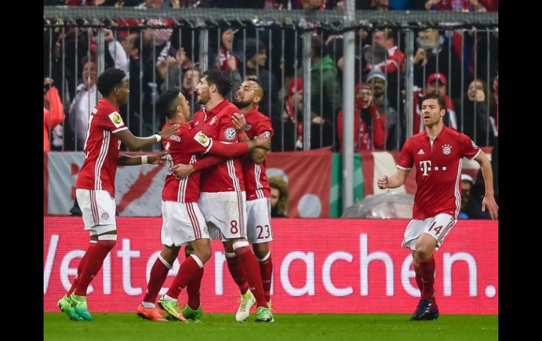 El cuadro fue eliminado el miércoles en su campo en las semifinales de Copa de Alemania por el Borussia Dortmund. AFP / G. Schiffmann