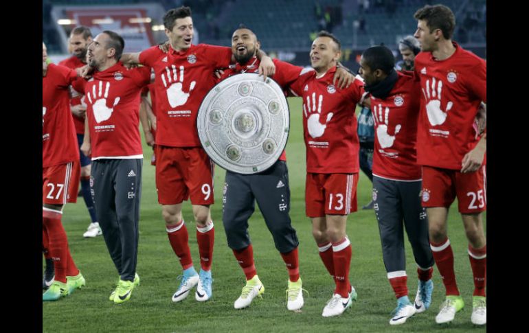 El título de la Bundesliga era el único al que podía aspirar el Bayern tras la eliminación de la Champions y la Copa alemana. AP / M. Sohn