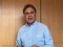 Miguel Ángel Yunes respondió al político tabasqueño a través de un video en sus redes sociales. TWITTER / @YoconYunes