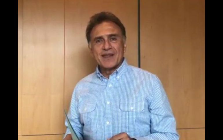 Miguel Ángel Yunes respondió al político tabasqueño a través de un video en sus redes sociales. TWITTER / @YoconYunes