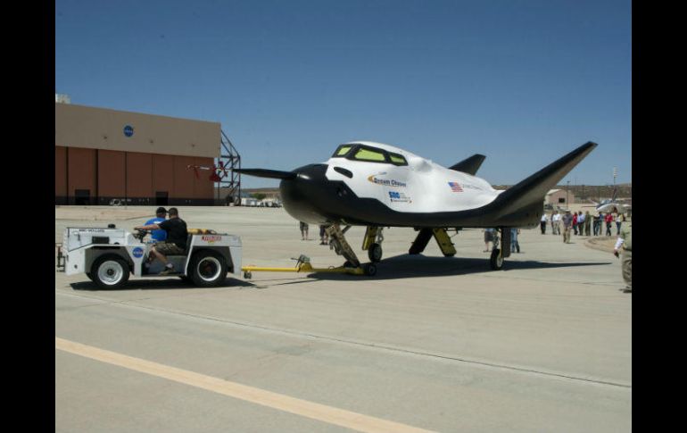 Imagen de la nave Dream Chaser, con la que Naciones Unidas lanzará en 2021 su primera misión espacial. EFE / K. Ulbrich