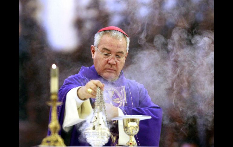 El cardenal reconoció que el sentir de la población puede ser una reacción de hartazgo. EL INFORMADOR / ARCHIVO