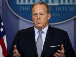 Sean Spicer insistió que la administración tiene mucho espacio de maniobra política para continuar con el proyecto del muro. EFE / J. Lo Scalzo