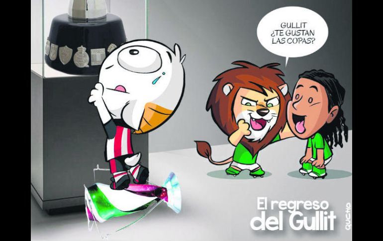 Humor. El partido Chivas-León trajo consigo el regreso del 'Gullit', que no fue bien recibido por los aficionados rojiblancos. EL INFORMADOR / QUCHO