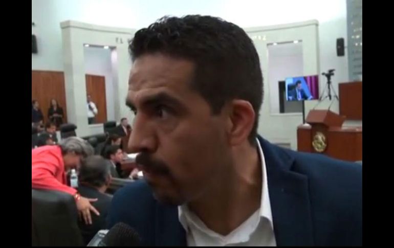 El diputado había tomado la decisión de dejar su curul luego de su expresión hacia Juan Manuel Carreras. YOUTUBE / Congreso SLP