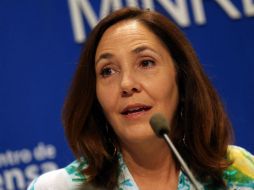 Mariela Castro habló durante una rueda de prensa sobre nuevas posibilidades políticas de Cuba. EFE / A. Ernesto