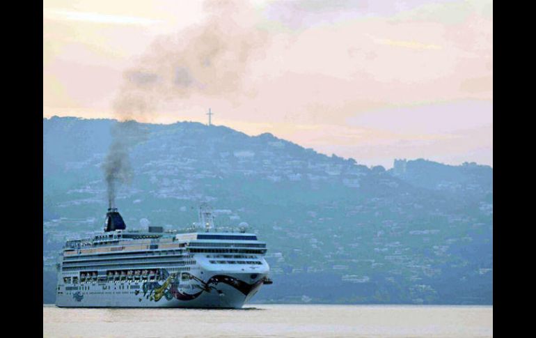 México se coloca como el país con mayor número de cruceros del mundo al recibir seis millones 482 mil 785 pasajeros. NTX / ARCHIVO