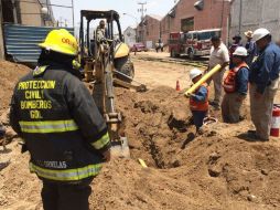 En esta zona, es muy común que haya obras de construcción. ESPECIAL /