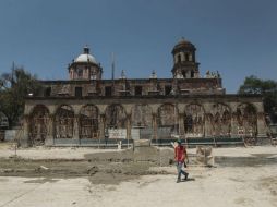 La tuneladora pasó bajo el templo hace dos semanas. EL INFORMADOR / ARCHIVO