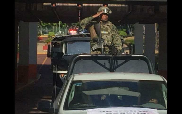 Militares respondieron a la agresión del grupo delincuencial en la sierra de Badiraguato. NTX / ARCHIVO