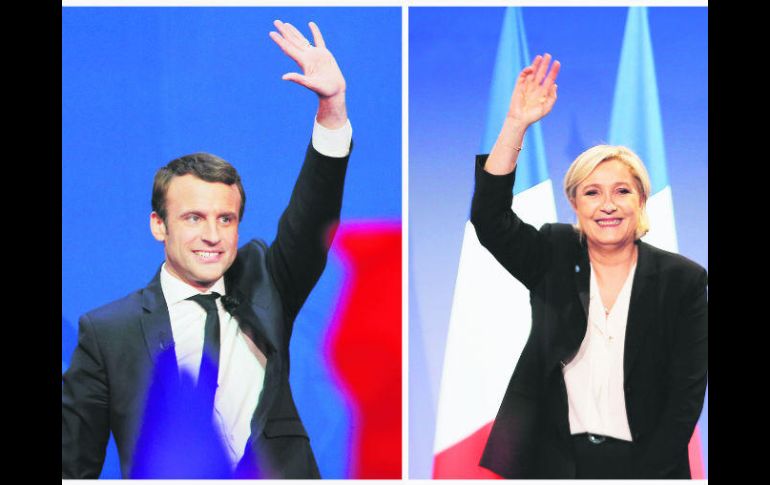 Emmanuel Macron y Marine Le Pen se enfrentan a la voluntad ciudadana, en medio de acusaciones recíprocas. AP /