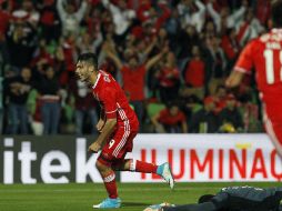 Jiménez agradeció al entrenador, Rui Vitória, por su confianza. TWITTER / @SLBenfica