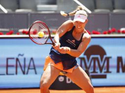 Karber se enfrentará en la tercera ronda a la ganadora del encuentro entre la rusa Maria Sharapova y la canadiense Eugenie Bouchard. TWITTER / @MutuaMadridOpen