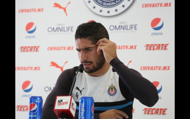 A pesar de que Chivas atraviesa una racha de cinco juegos sin ganar, para Pereira, el equipo no sólo es un participante más. EL INFORMADOR / G. Gallo