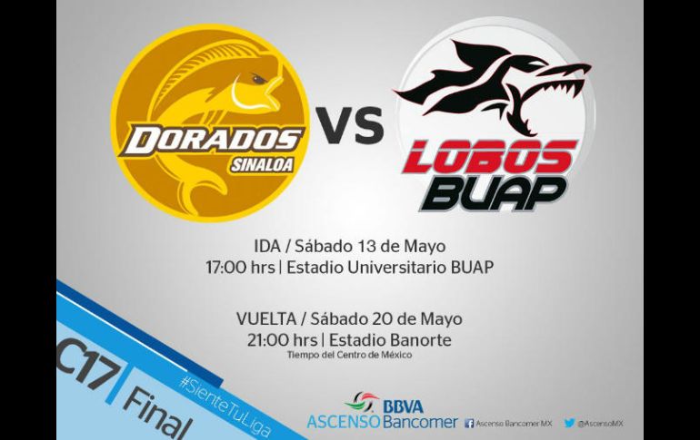 El juego de ida será en el Estadio Universitario BUAP en Puebla, y el de vuelta, en el estadio de Culiacán. TWITTER / @LIGABancomerMX