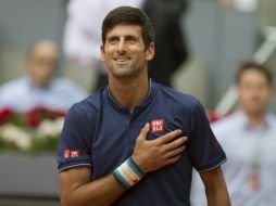 ''Nole'' buscará seguir avanzando, en la pelea por la defensa del título en la capital española. AP / P. White