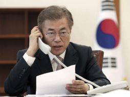 La conversación se produce en un momento marcado por el incremento de tensión en torno a Corea del Norte. AP / YONHAP