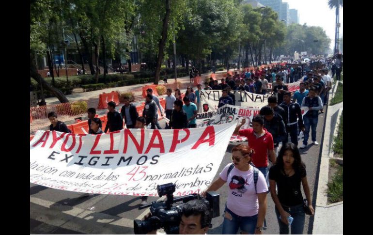 El lugar se encuentra resguardado por elementos Antimotines de la Policía Federal. TWITTER / @Tlachinollan