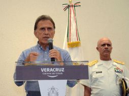 El mandatario veracruzano expresó que es momento de ponerle un alto al líder nacional de Morena. SUN / ARCHIVO