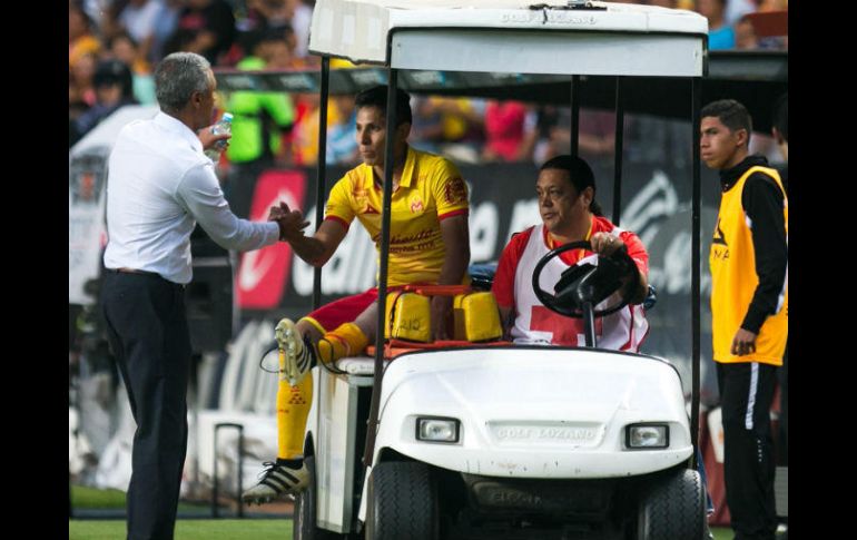 Raúl Ruidíaz salió de cambio ayer jueves tras sentir una molestia en una jugada dentro del área de Tijuana. MEXSPORT / ARCHIVO