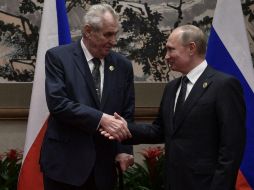 Zeman, de 72 años y considerado cercano a Putin, ha protagonizado varias polémicas durante su mandato. EFE / A. Nikolsky