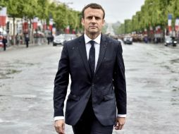 Macron realizará su primer viaje al extranjero este lunes por la tarde para entrevistarse con la canciller Merkel. EFE / A. Joncard