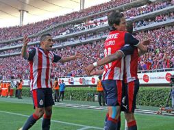 Las chivas le echan más sal a la herida a los Zorros. MEXSPORT /