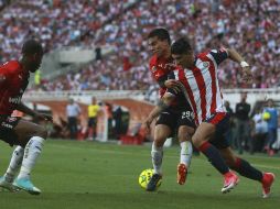 El artillero de Chivas recordó lo dura que fue esta eliminatoria ante los Zorros. EL INFORMADOR / F. Atilano